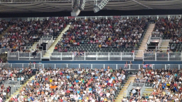 Empty Seats - Earls Court - Women's volleyball, London Olympics 3 Aug 2012